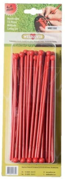 Weedlover Maaidraad 4.0 Mm Rood